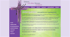 Desktop Screenshot of ostergarten-pforzheim.de